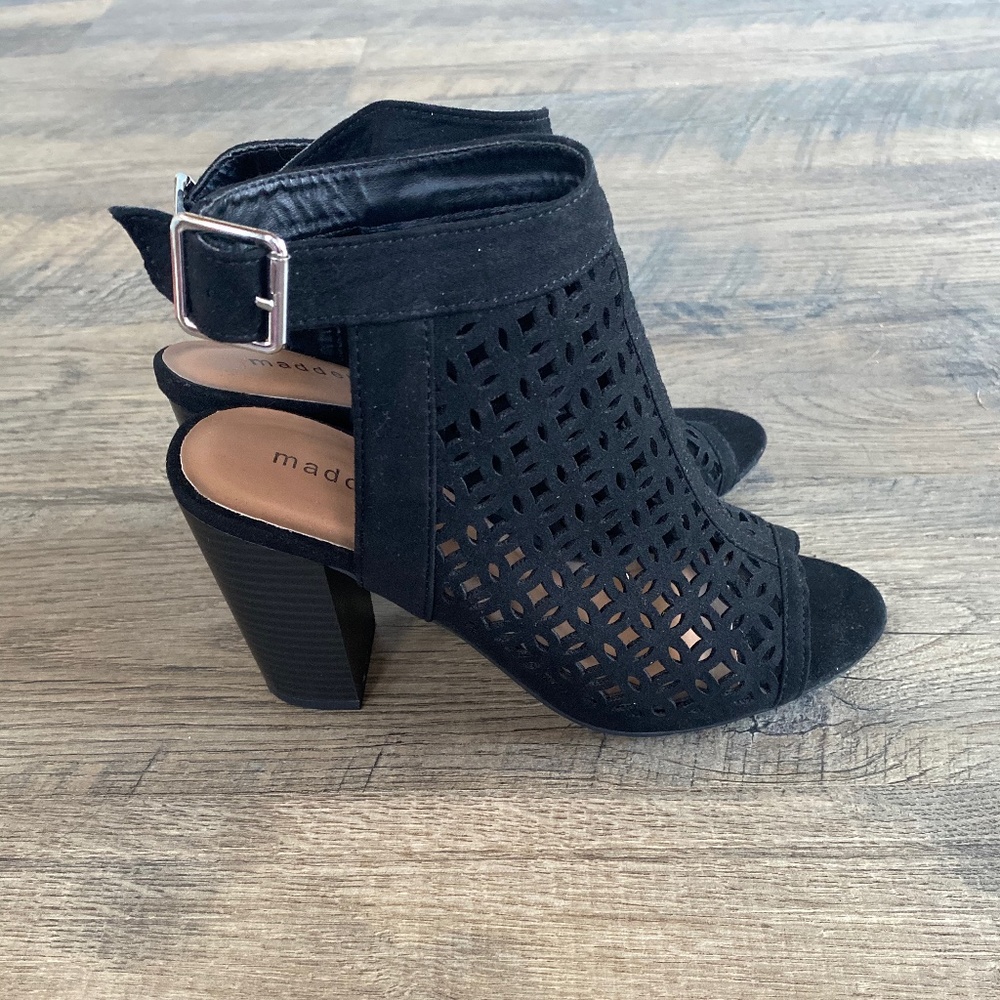 Madden Girl Black Heels